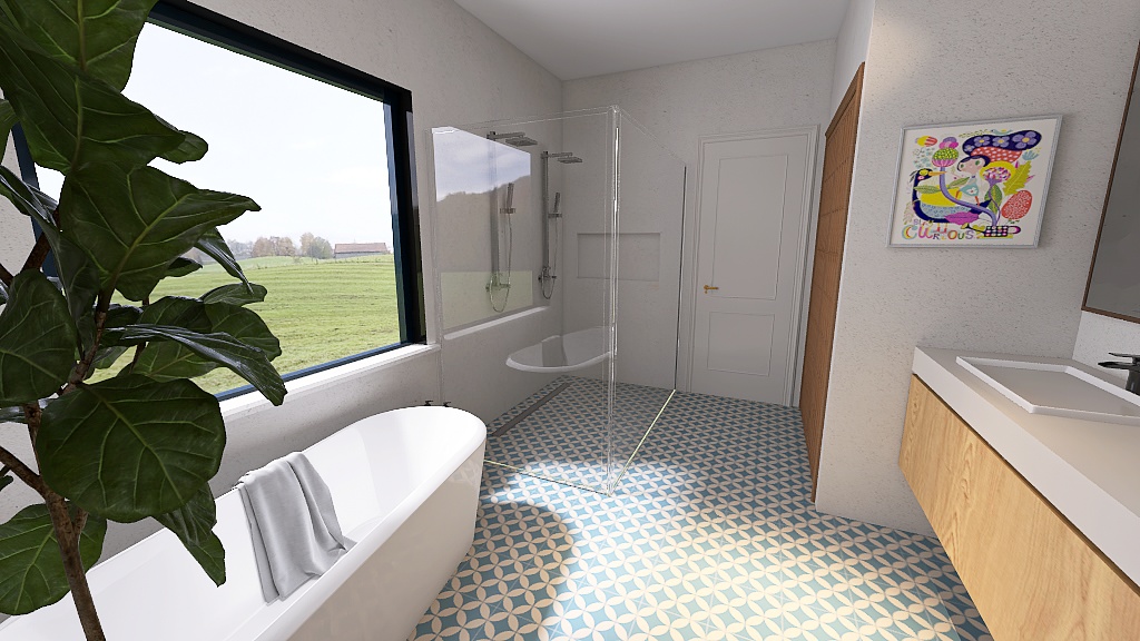 Master bathroom